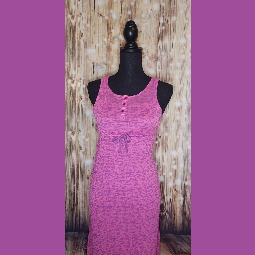 pink beach dress